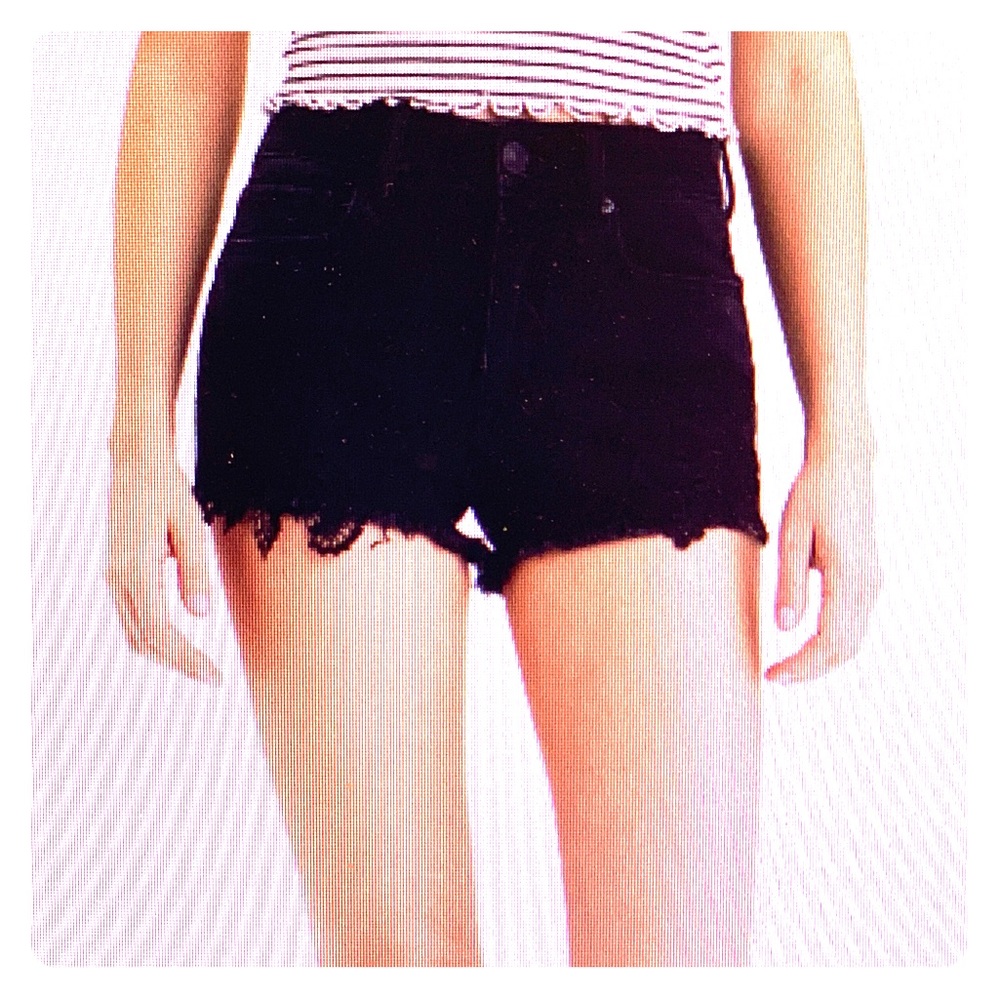 American Eagle High Rise Shorts - Size 2 - ECU